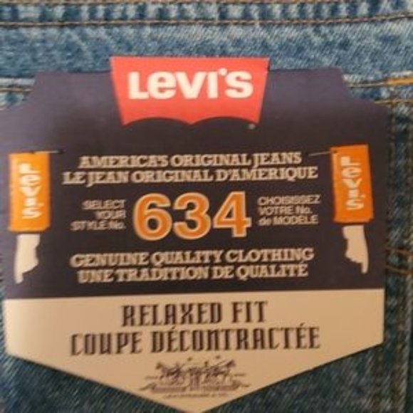 Jeans | Levis 634 Orange Tab Jeans 